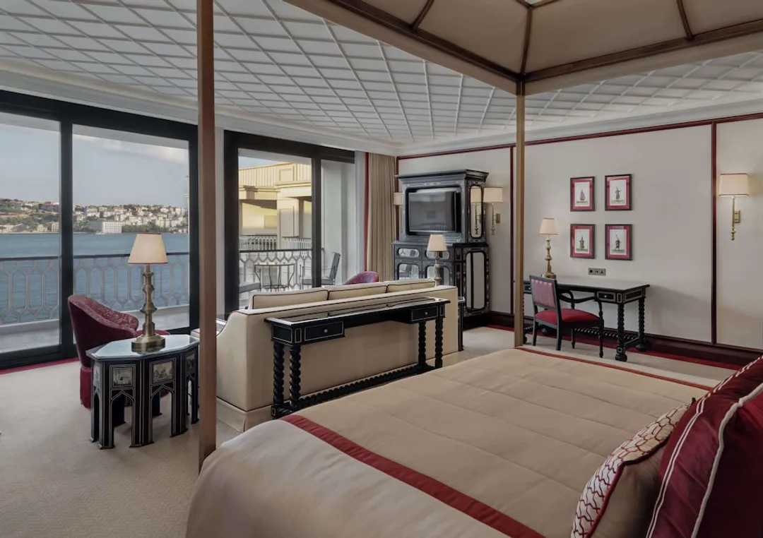 塞拉宮凱賓斯基飯店-Deluxe Ciragan Bosphorus View King Room-4