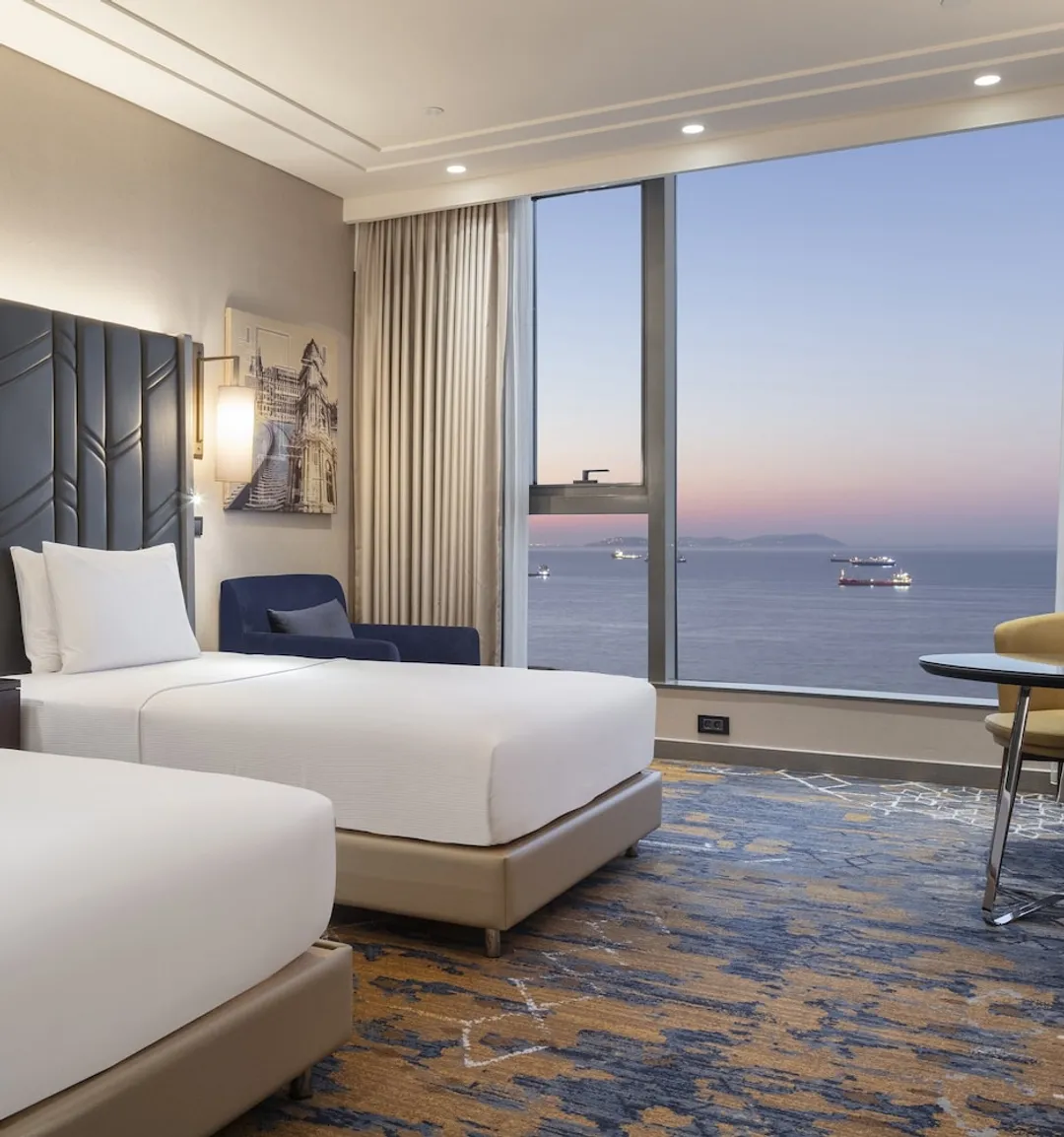 힐튼 이스탄불 바키르코이-Twin Deluxe Room with Sea View-3