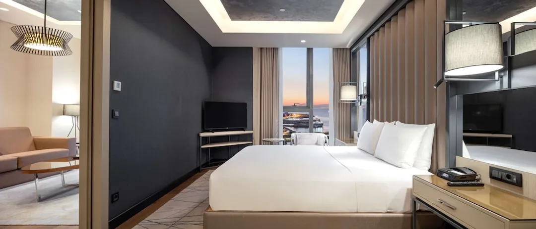 힐튼 이스탄불 바키르코이-One Bedroom Suite with Sea View-6