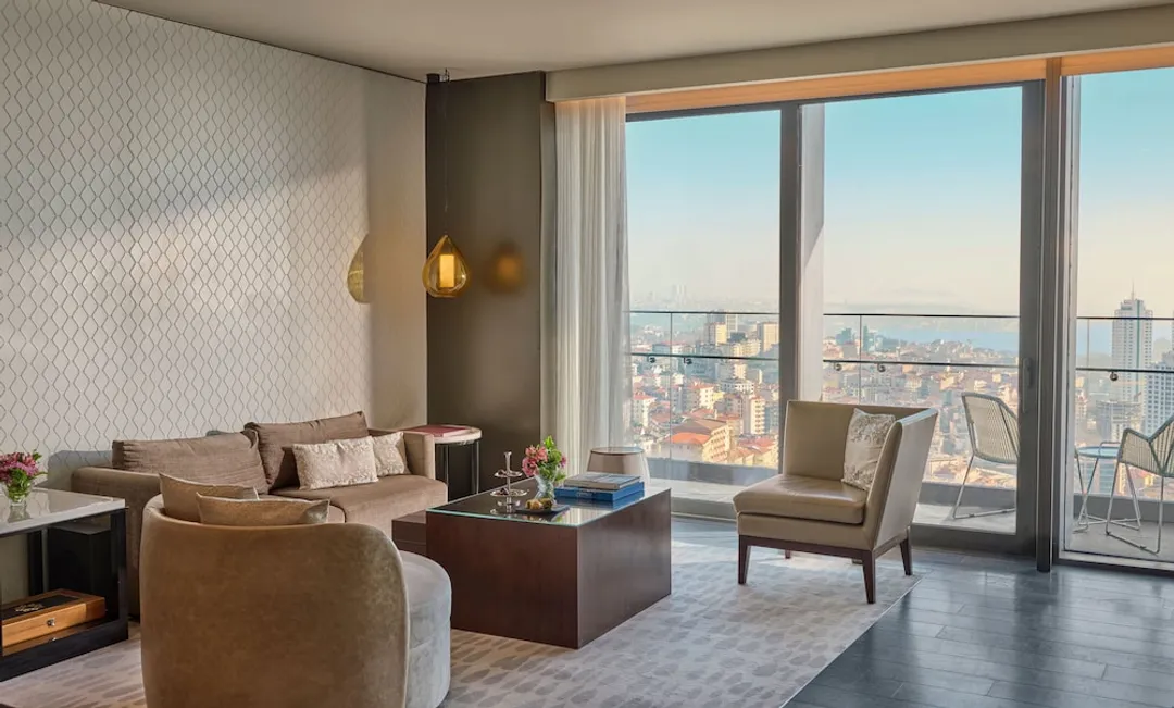 伊斯坦堡類星體費爾蒙飯店-GRAND 1 BEDROOM SUITE Bosphorus View King, Lounge Access-12