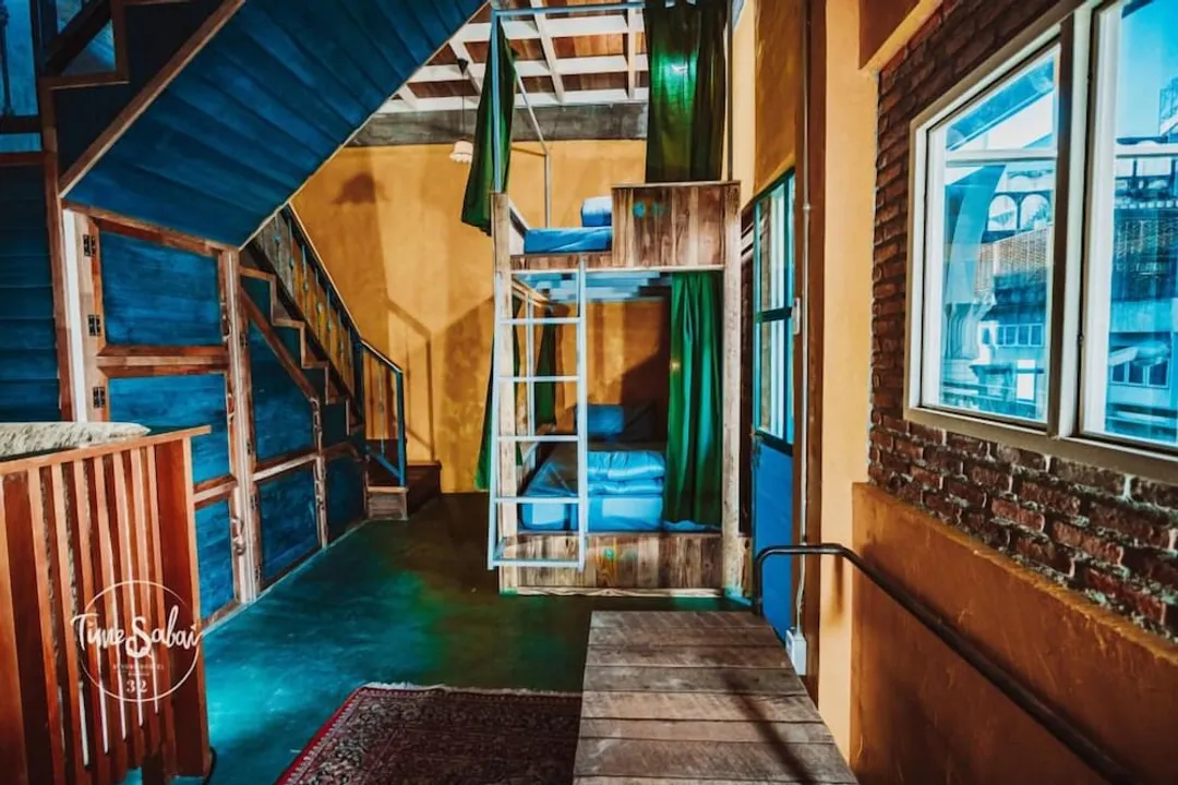 Timesabai32 hostel-Sigle Bed in Dormitory Room (10 Bed)-9