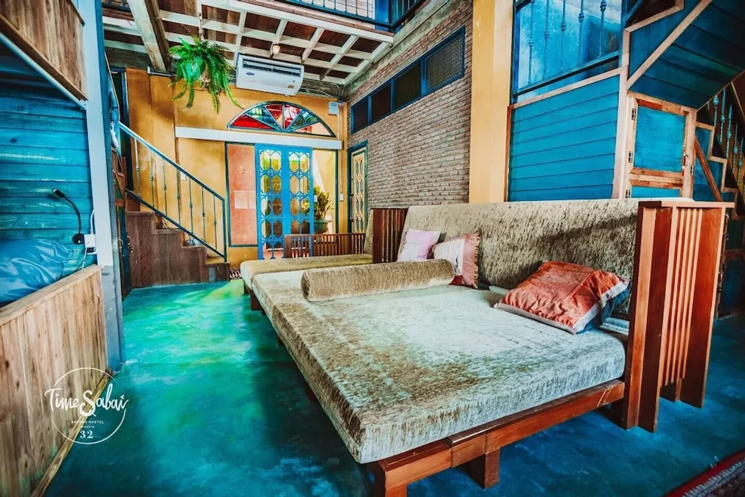 Timesabai32 hostel-Sigle Bed in Dormitory Room (10 Bed)-11
