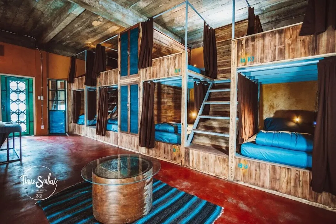 Timesabai32 hostel-Sigle Bed in Dormitory Room (10 Bed)-1