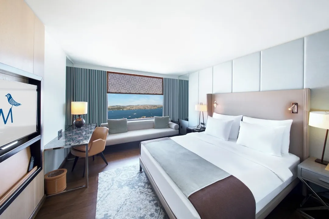 塔克西姆瑪律馬拉飯店-Deluxe Room Bosphorus view-3