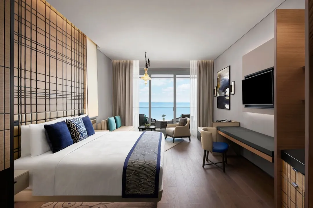 伊斯坦堡馬爾馬拉海 JW 萬豪飯店-Executive Sea View, Executive lounge access, Guest room, 1 King, Balcony-2
