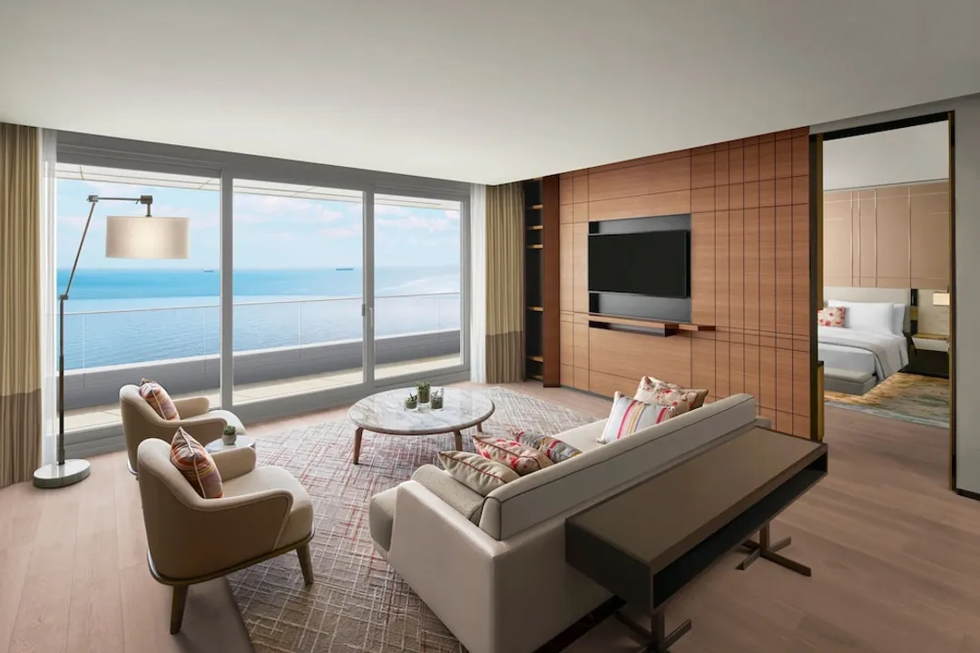 伊斯坦堡馬爾馬拉海 JW 萬豪飯店-Executive Suite, Executive lounge access, 1 King, Sea view, Balcony-1