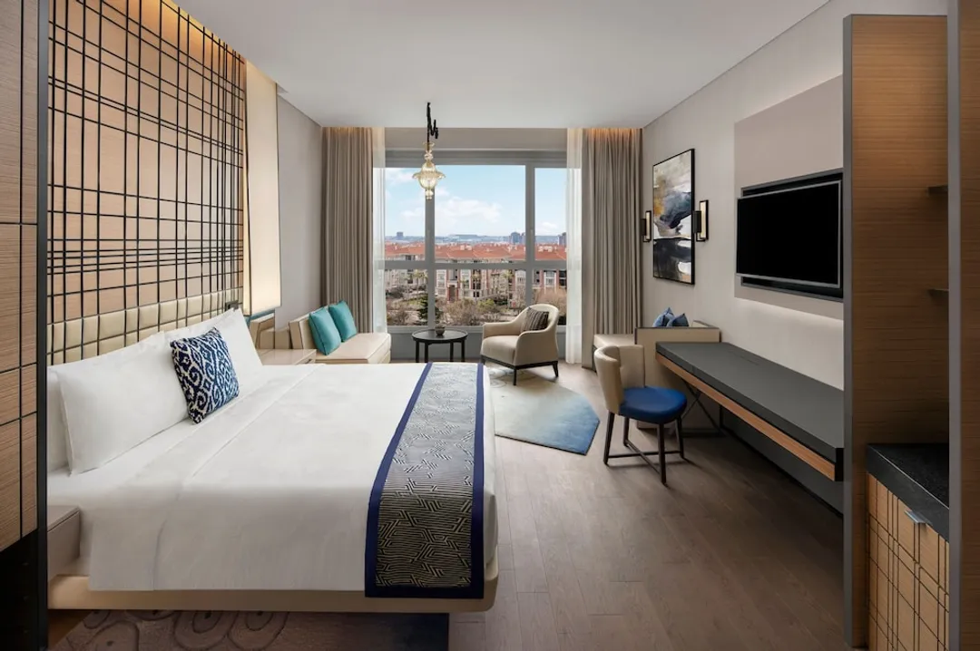 伊斯坦堡馬爾馬拉海 JW 萬豪飯店-Deluxe City View, Guest Room, 1 King-1