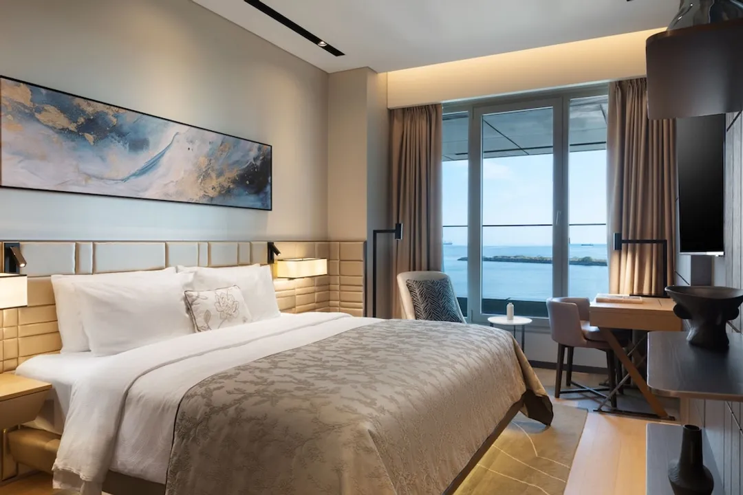 伊斯坦堡馬爾馬拉海 JW 萬豪飯店-Serene One Bedroom Residence, Executive lounge access, 1 King, Sea view, Balcony-3