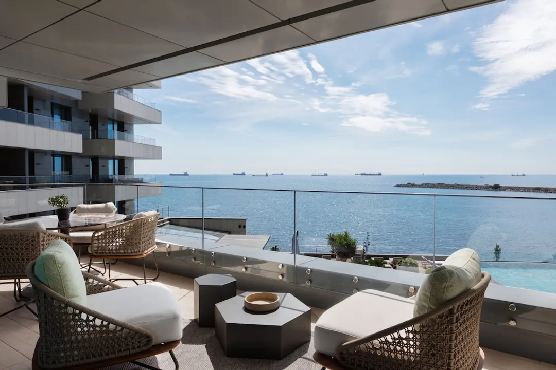 伊斯坦堡馬爾馬拉海 JW 萬豪飯店-Spacious Two Bedroom Residence, Executive Lounge Access, 2 King, Sea View, Balcony-11
