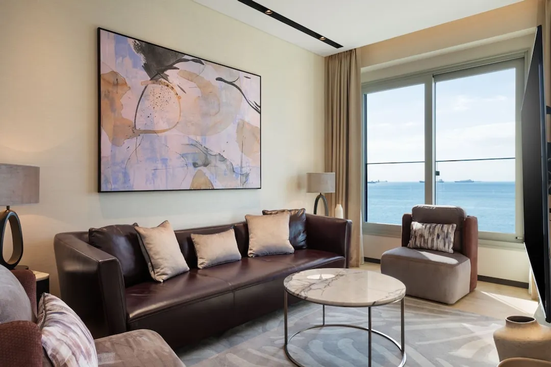 伊斯坦堡馬爾馬拉海 JW 萬豪飯店-Spacious Two Bedroom Residence, Executive Lounge Access, 2 King, Sea View, Balcony-2