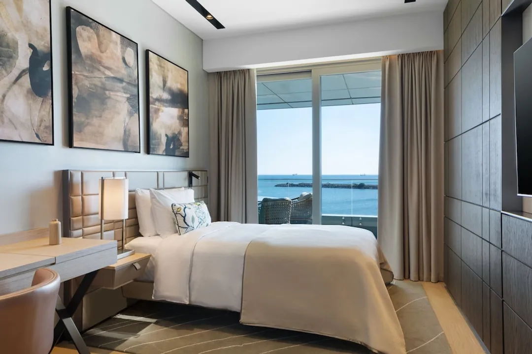 伊斯坦堡馬爾馬拉海 JW 萬豪飯店-Specialty Two Bedroom Residence, Executive Lounge Access, 1 King, 1 Queen, Sea View, Balcony-2