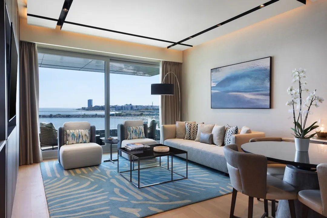 伊斯坦堡馬爾馬拉海 JW 萬豪飯店-Specialty Two Bedroom Residence, Executive Lounge Access, 1 King, 1 Queen, Sea View, Balcony-8