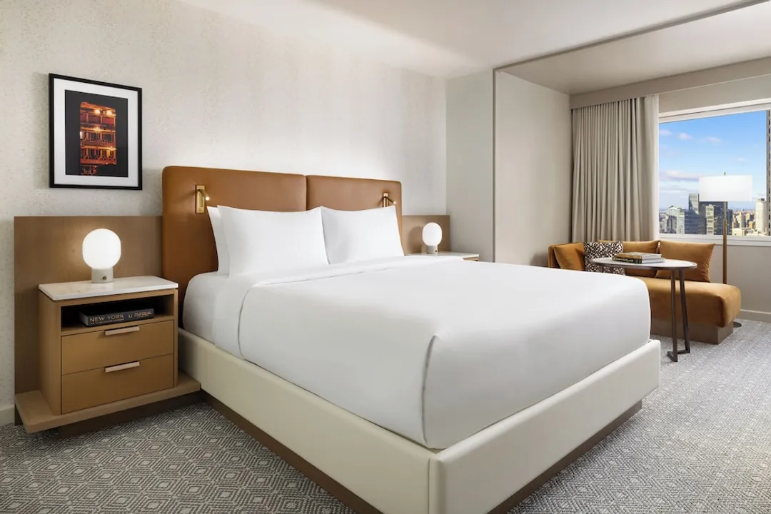 曼哈頓時代廣場皇冠假日飯店 - IHG 旗下飯店-豪華客房, 1 張特大雙人床-1