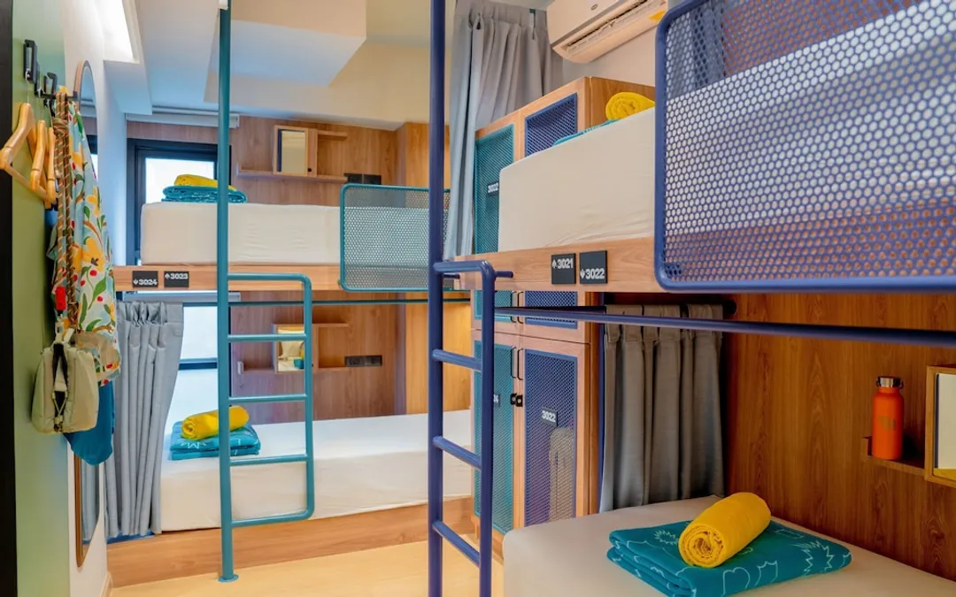 럽 디 방콕 시암 호스텔-Bed in 4-Bed Female Dormitory Room-10