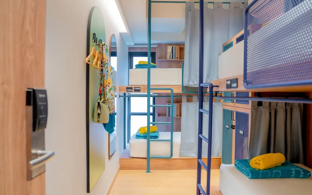 럽 디 방콕 시암 호스텔-Bed in 4-Bed Female Dormitory Room-9