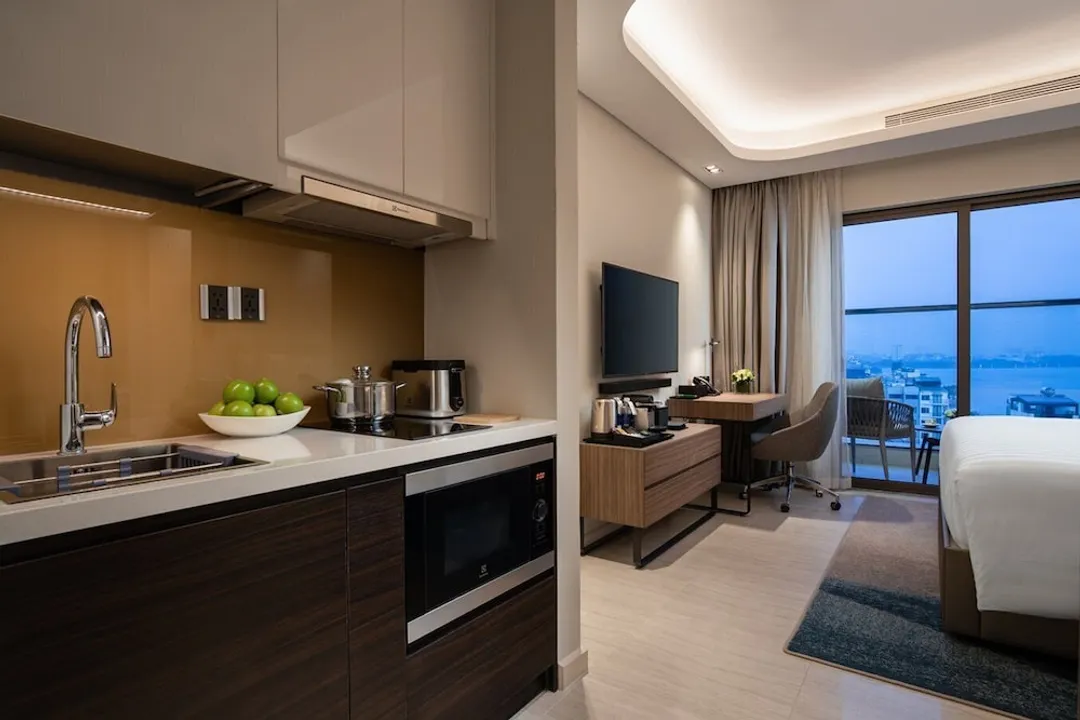 Oakwood Residence Hanoi-Deluxe Studio, 2 Twin Beds-2