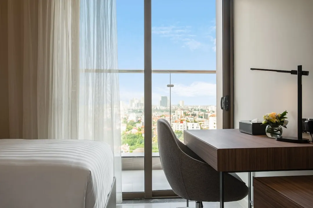 Oakwood Residence Hanoi-Deluxe Studio, 2 Twin Beds-4
