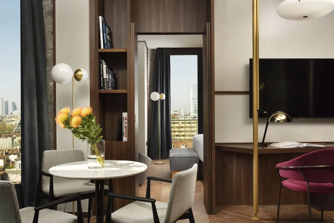 Milano Verticale | UNA Esperienze | Preferred Hotels and Resorts-Suite, City View (with Sofa Bed)-3
