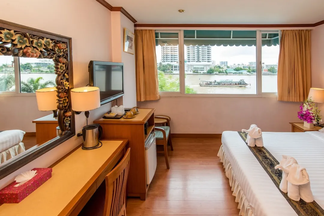 新暹羅河濱飯店-Superior Double Room River View-4