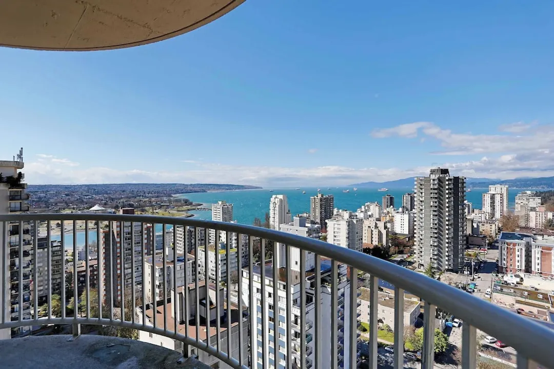 Sandman Suites Vancouver on Davie-Suite, Kitchen, Ocean View (2 Single Beds, Sofa Bed, W/D, Balcony)-9