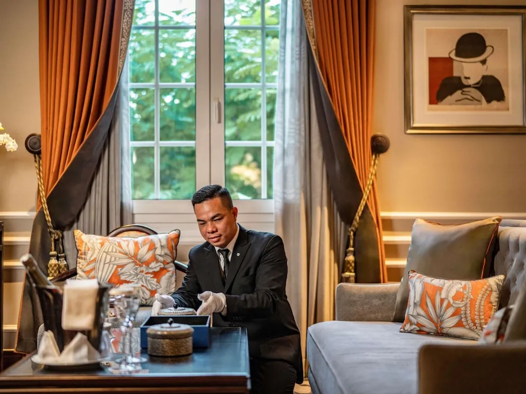 索菲特河內大都市傳奇酒店-Heritage wing, Charlie Chaplin Suite with Metropole Privileges and Benefits, King Bed-5