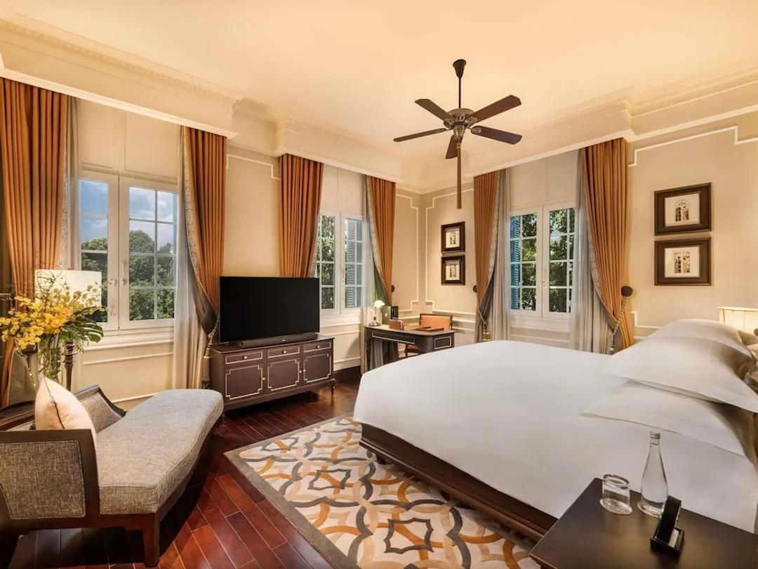索菲特河內大都市傳奇酒店-Heritage wing, Charlie Chaplin Suite with Metropole Privileges and Benefits, King Bed-4