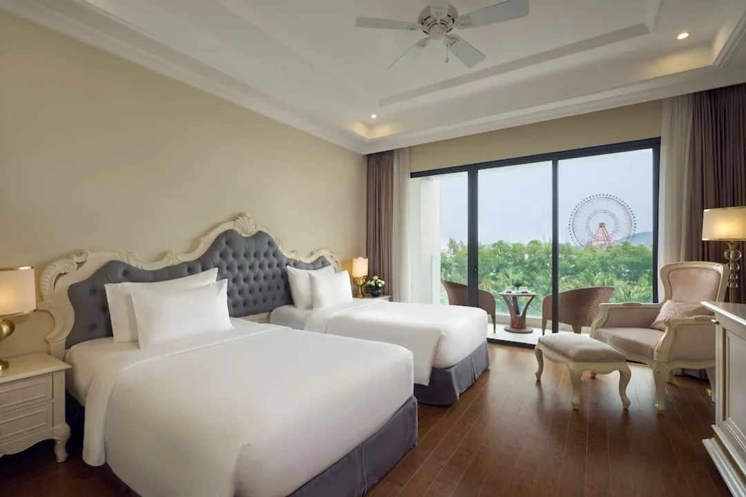 ウィンダム グランド フーコック-Deluxe Room, 1 King Bed, Pool View-3