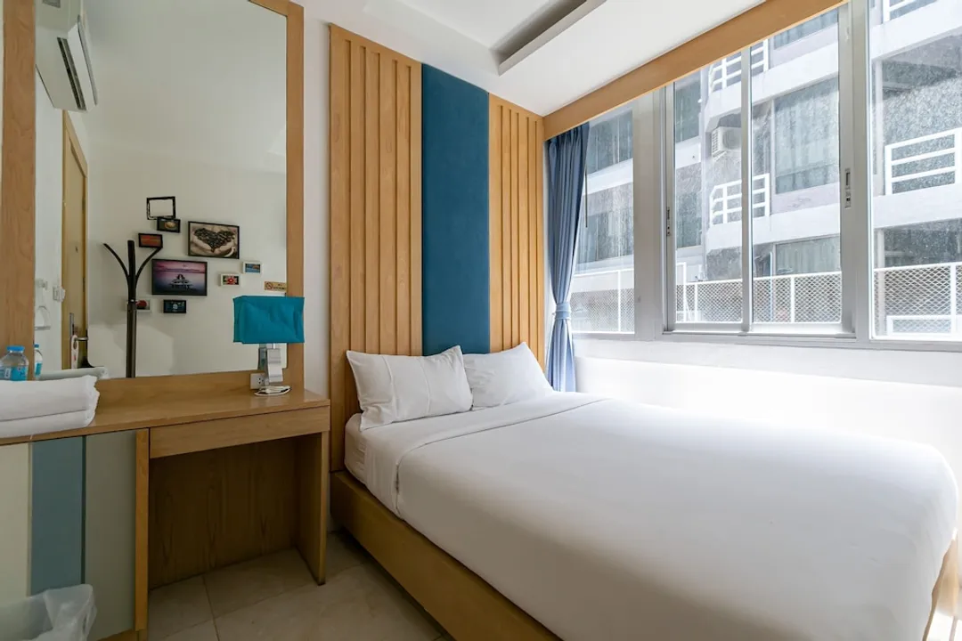 The Bedrooms Hostel Pattaya-Private Doublebeds-13