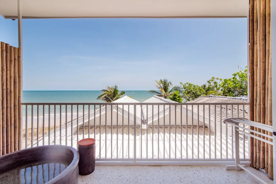 華欣坎蒙之家海灘飯店-One Bedroom Seaview Balcony-6