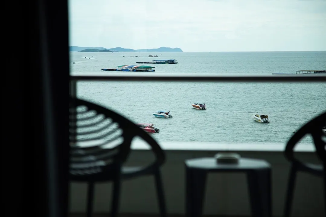 班布娜海灘飯店-豪華客房, 1 張標準雙人床, 海景-4