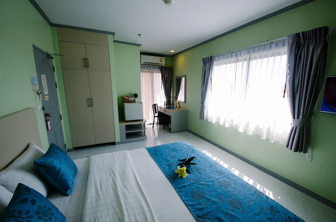 瑟普拉城市飯店 - SHA Extra Plus 認證-Standard Double Room, Balcony-4