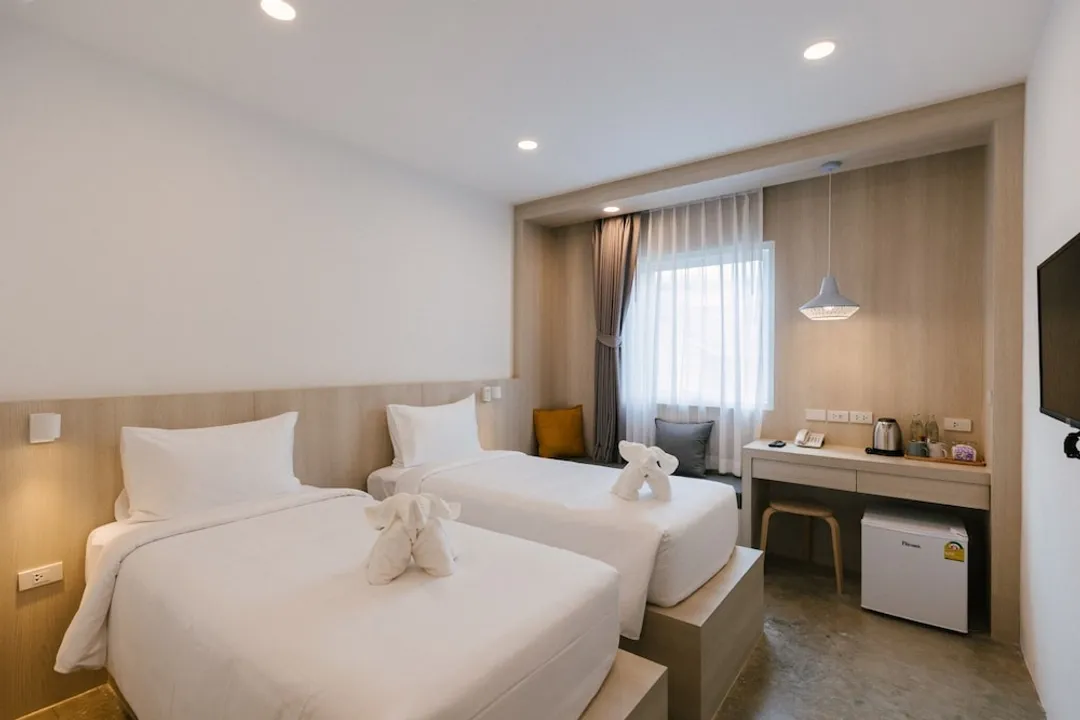 Nappiness Hotel-デラックス ツインルーム-1