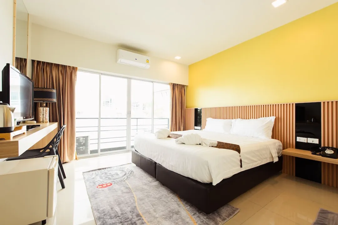 黃金城精品 Spa 飯店-Deluxe Room, Balcony (Non-smoking)-1