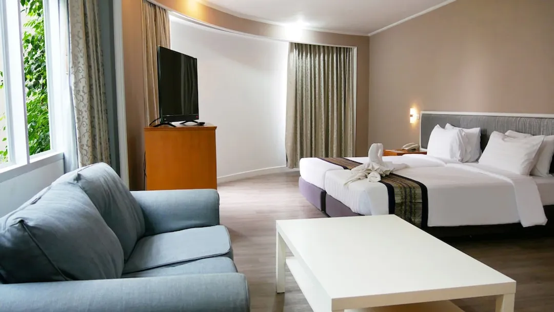 트랑 호텔 방콕-Junior Suite Double Room - City Wing-4