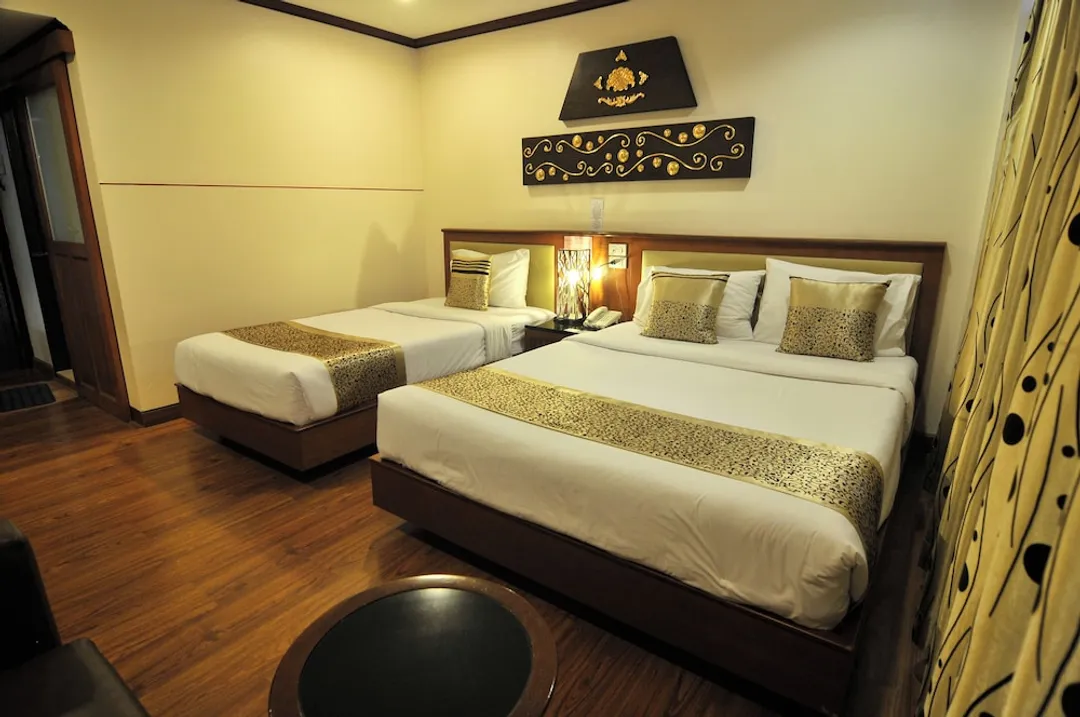 曼谷馬來西亞飯店-Deluxe Twin Room, Pool View-1