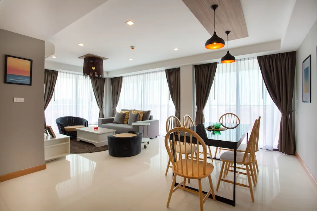 羅可華欣海灘海景飯店-Front Seaview 2-Bedroom Apartment-13