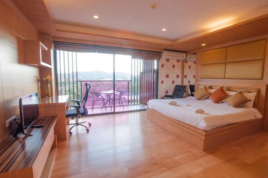 羅可華欣海灘海景飯店-Corner Studio with Sofa Bed-3