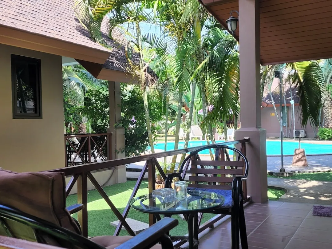 拉爾渡假飯店-1 Bedroom Pool View Twin Bed-3