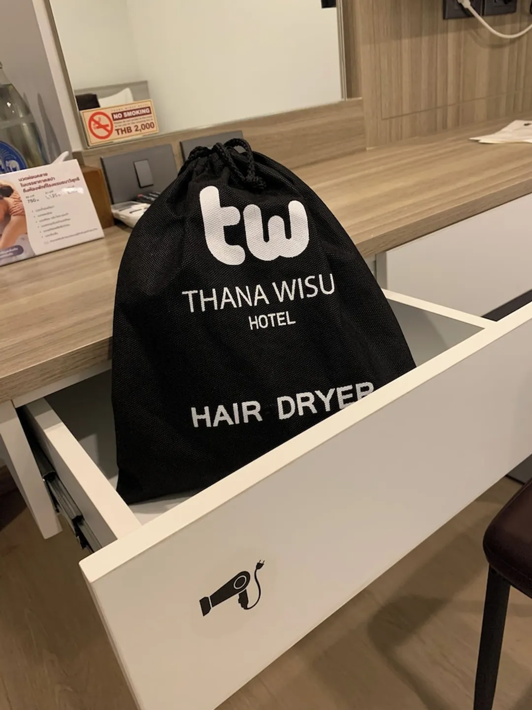 Thana Wisut Hotel-스탠다드 트윈룸-10