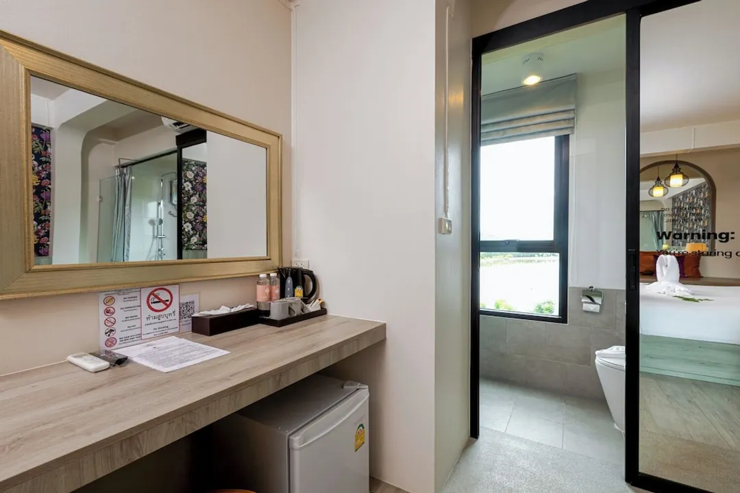 ANGPAO 酒店-Romantic Room, 1 King Bed, Bathtub, Tower, Nature View-10