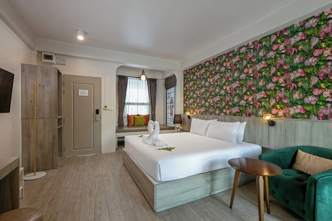 ANGPAO 酒店-Romantic Room, 1 King Bed, Bathtub, Tower, Nature View-4