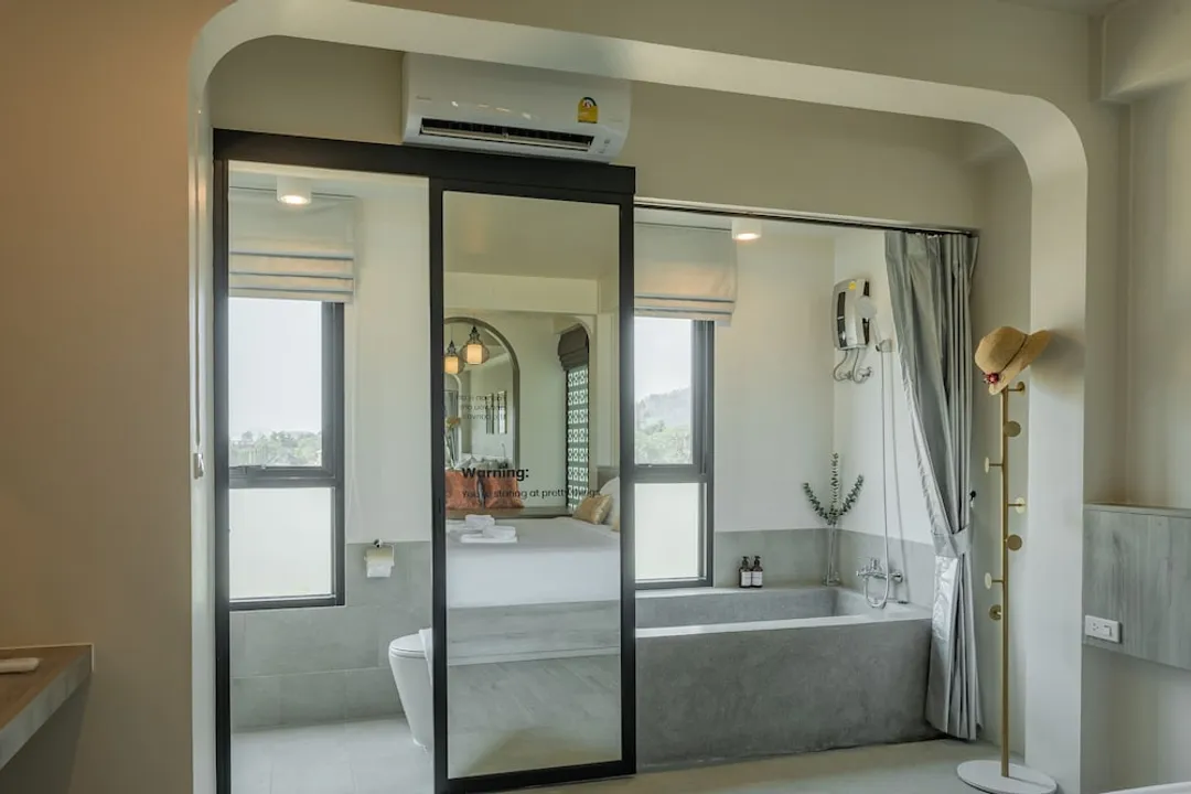 ANGPAO 酒店-Romantic Room, 1 King Bed, Bathtub, Tower, Nature View-2