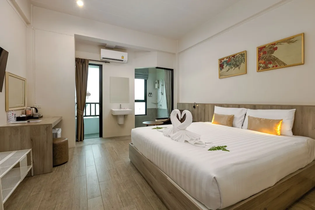 ANGPAO 酒店-Deluxe Room, 1 King Bed, Nature View-1