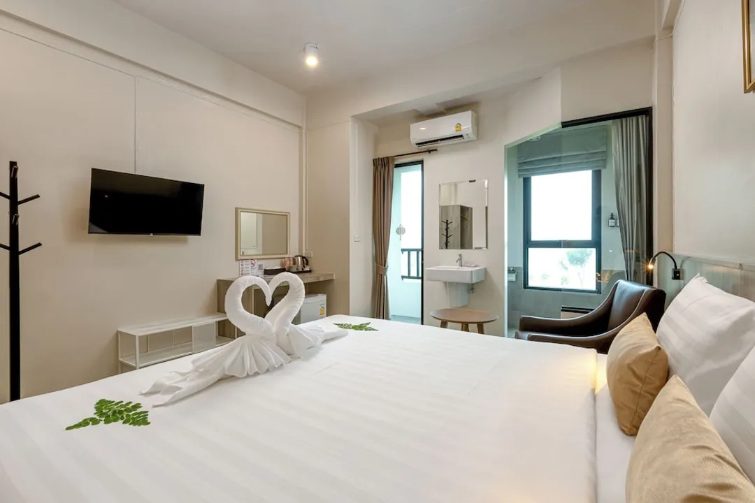 ANGPAO 酒店-Deluxe Room, 1 King Bed, Nature View-3