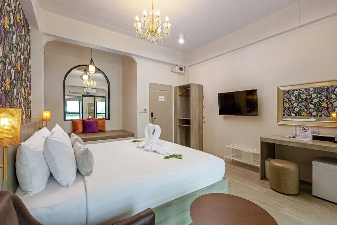ANGPAO 酒店-Romantic Room, 1 King Bed, Tower, Nature View-4