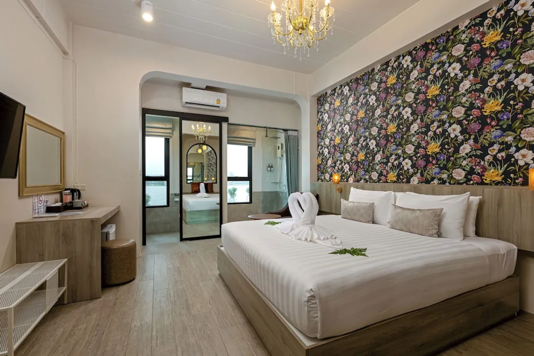 ANGPAO 酒店-Romantic Room, 1 King Bed, Tower, Nature View-9