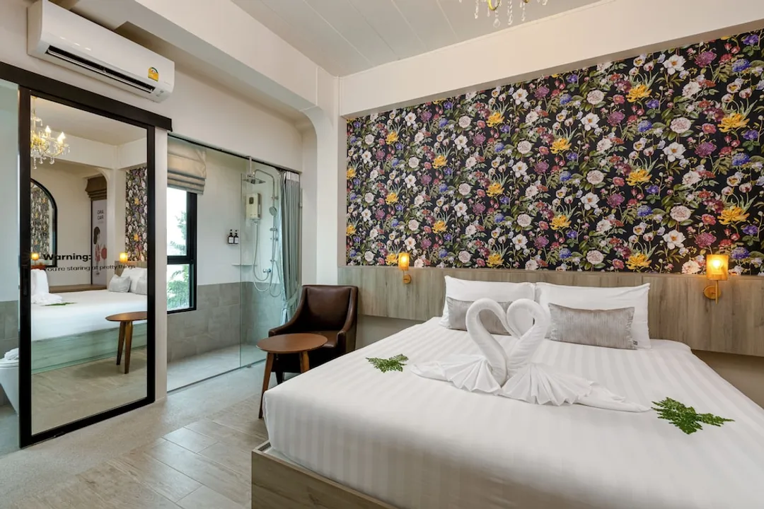 ANGPAO 酒店-Romantic Room, 1 King Bed, Tower, Nature View-3