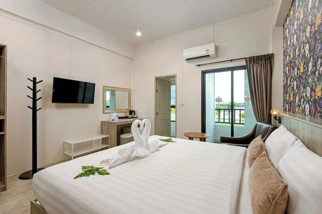 ANGPAO 酒店-Superior Room, 1 King Bed, Tower, Nature View-4
