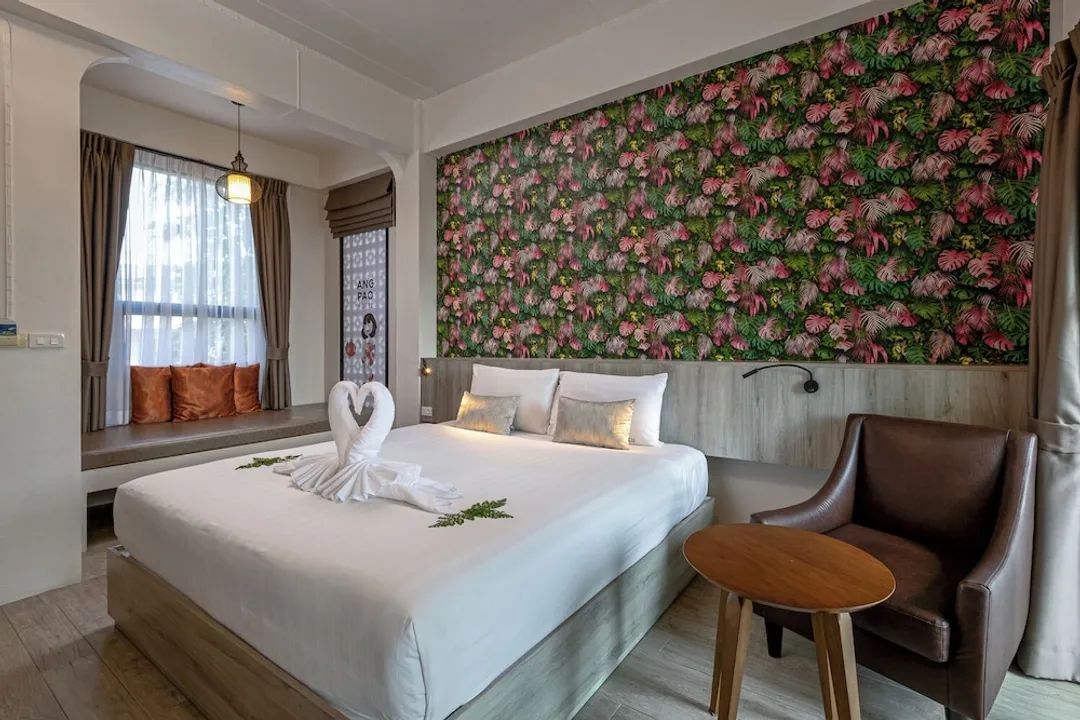 ANGPAO 酒店-Superior Room, 1 King Bed, Tower, Nature View-7