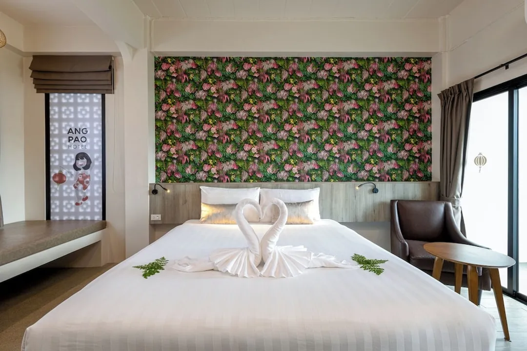 ANGPAO 酒店-Superior Room, 1 King Bed, Tower, Nature View-6